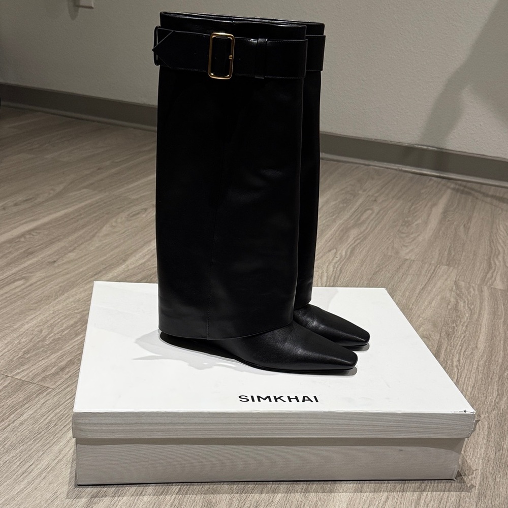 NWT Simkhai Black Women's Boots, 41 (10US) - Picture 3 of 7